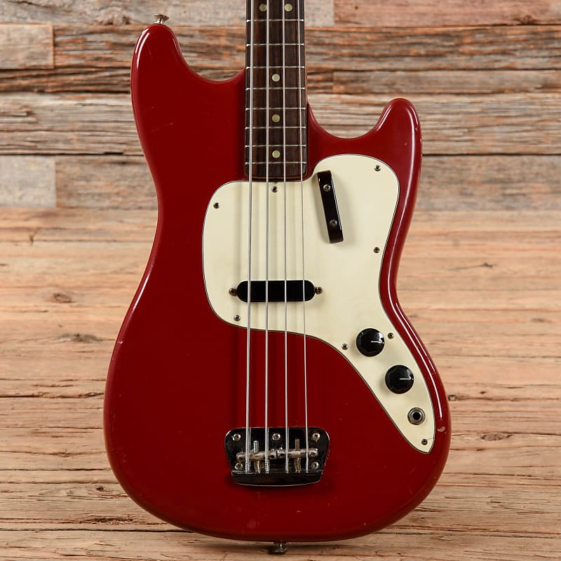 Fender Musicmaster Bass Dakota Red 1971 image 1