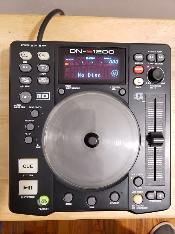 Denon DJ DN-S1200 DN-S1200 CD/USB Media Player & Controller 2010's - black