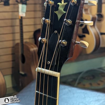 Fairbanks F-20 Gold Sparkle OO Acoustic Guitar Sitka / Figured Mahogany w/HSC image 5