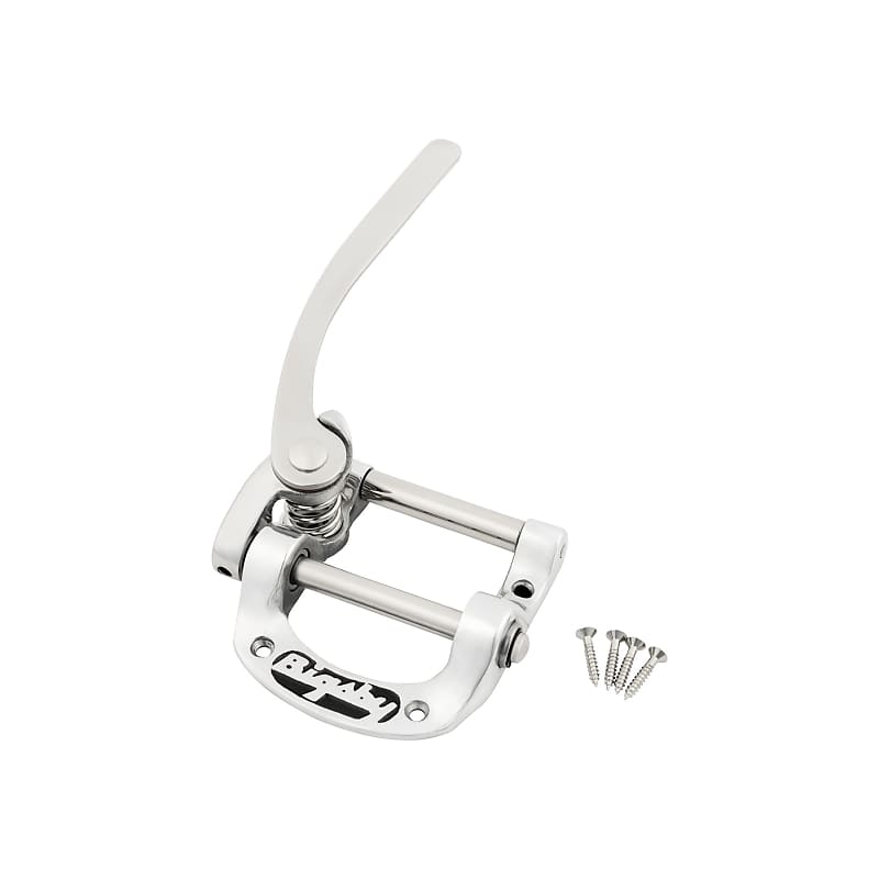 180-0495-504 Left-Handed Bigsby Chrome USA B5 Vibrato Tailpiece image 1