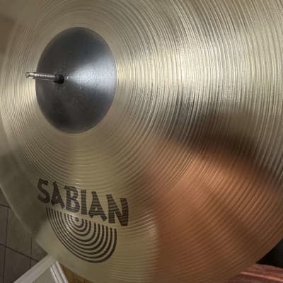 Sabian 21" AA Raw Bell Dry Ride Cymbal 2006 - 2018 - Natural image 2