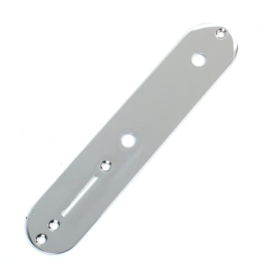 Replacment Metal Control Plate For Tele ,Chrome
