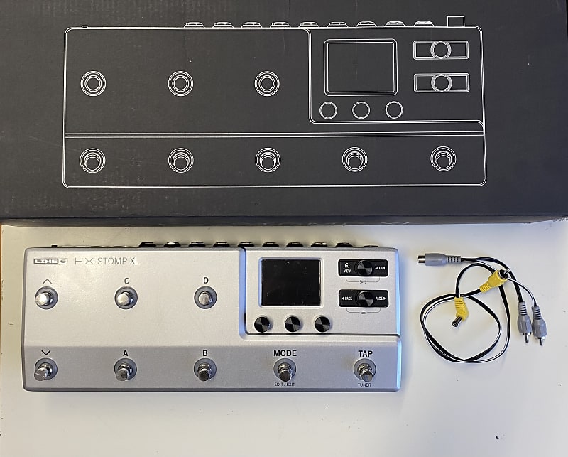 Line 6 HX Stomp XL Silver - Limited Edition | Reverb