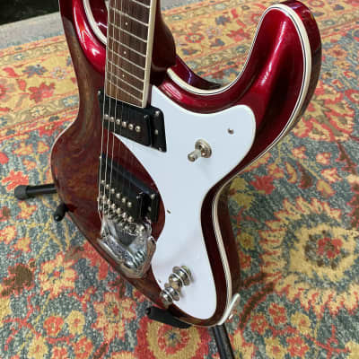 Mosrite Ventures Model 1992 Metallic Red Hand built by Semie Mosley image 4