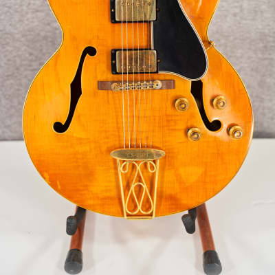 1958 Gibson ES-350T Natural w/ Original Case image 5