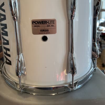 Yamaha 13” Power-Lite Marching snare - White image 2