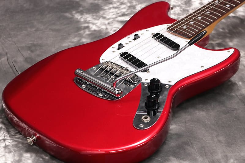 ギター Fender Mustang MG69 MH Fender Japan MG69/MH Mustang Candy Apple Red Guitar | eBay