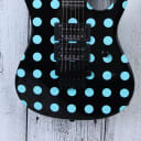 Kramer Icon Collection NightSwan Electric Guitar Black with Blue Polka Dots