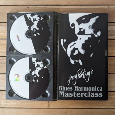 Book & CDs: Jerry Portnoy's Blues Harmonica Masterclass, Instructional Blues Harmonica image 2