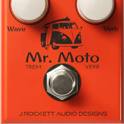 Rockett Audio Designs Mr. Moto Trem/Reverb Effects Pedal for sale