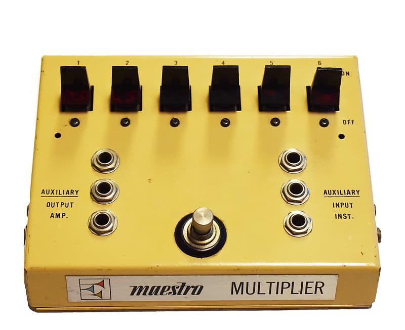 Maestro Multiplier MM-1 Vintage 1970's Effect Looper | Switcher image 1
