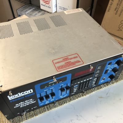 Lexicon 1200 Audio Time Compressor / Expander Salvage 1980s Black / Blue image 2