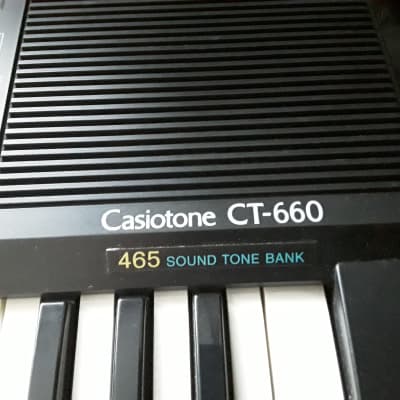 Casio CT660 Casio Tone 1988 - Black