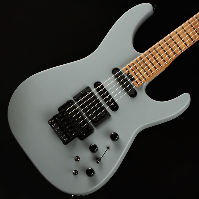 Jackson USA Signature Phil Collen PC1™ Matte, Caramelized Flame Maple  Fingerboard - Satin Gray