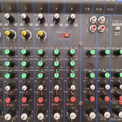 Yamaha MG12XUK 12-Channel Analog Mixer