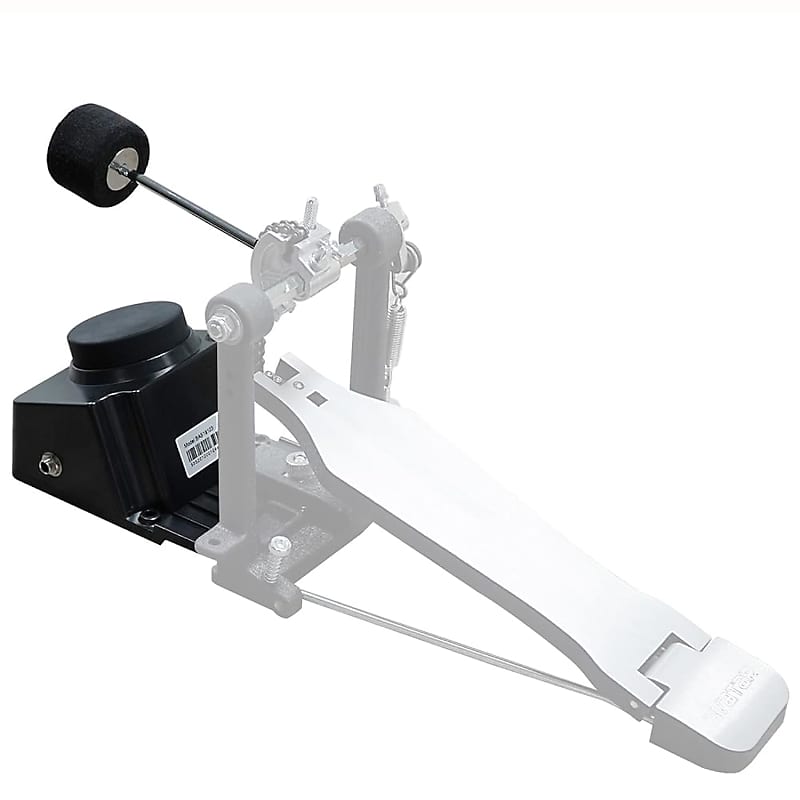 Bass Drum Trigger Realistic Kick Drum Pad With Felt Beater Reverb