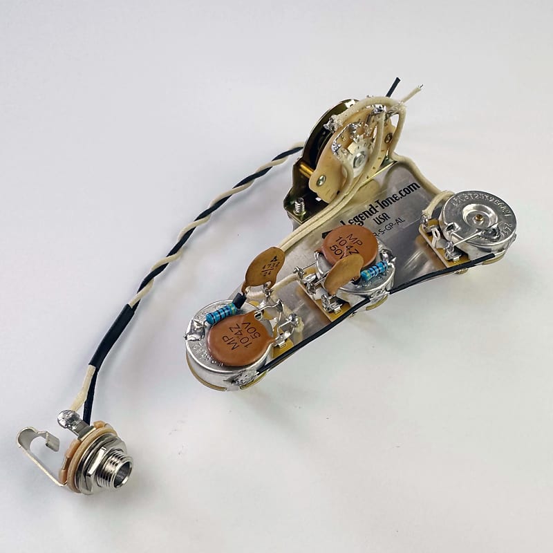 Fender Stratocaster Custom Greasebucket Split Tone Wiring | Reverb