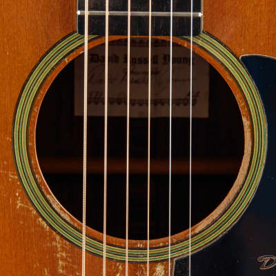 1971 David Russell Young Dreadnought, Indian Rosewood/Cedar image 5