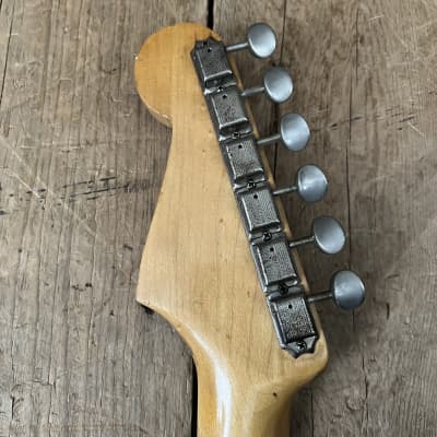Fender Stratocaster Slab Board 1959 - Sunburst image 12