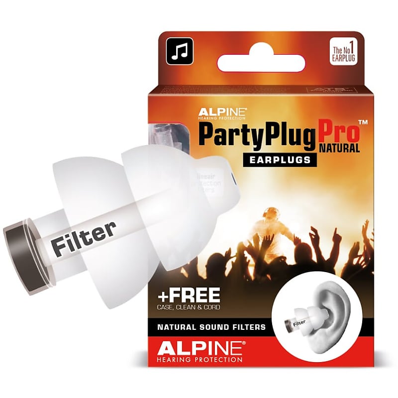 Bouchons d'oreilles Alpine PartyPlug Protection auditive