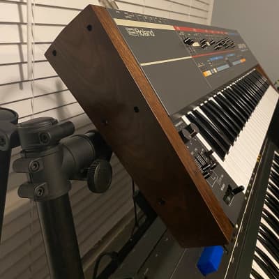 Roland Juno-106 Synthesizer Walnut Replacement Sides