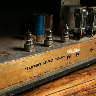1971 Marshall JMP Super Lead 2-Channel 100-Watt Guitar Amp Head image 5
