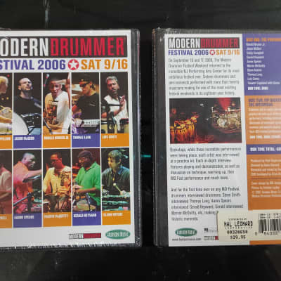 Modern Drummer  Festival 2006 Saturday Instructional Drum DVD NEW 000320650 image 2