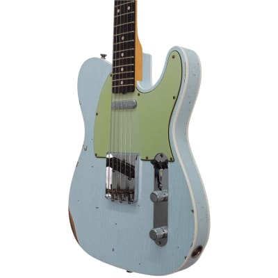 Fender Custom Shop 1960 Telecaster Custom Relic, Sonic Blue image 4