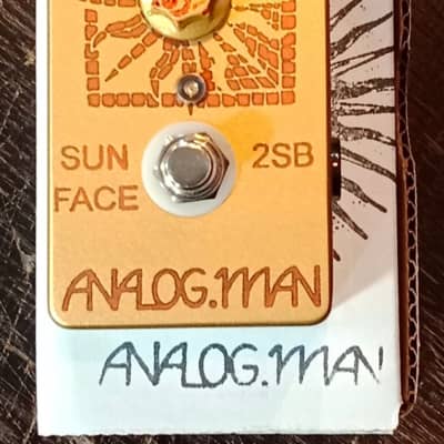 ギター ANALOGMAN Sunface 2SB171 Blues In Black & White w Esquire & Analogman Sun Face - YouTube