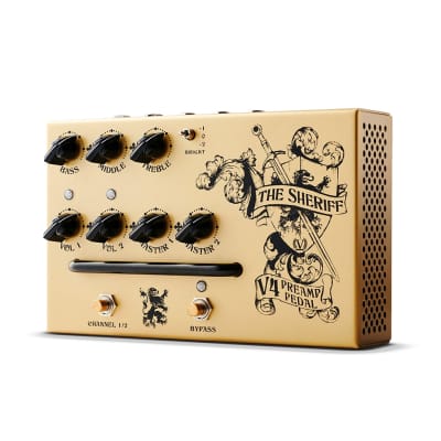 Victory Amps V4 The Sheriff Preamp 2021 - Present - Gold image 1
