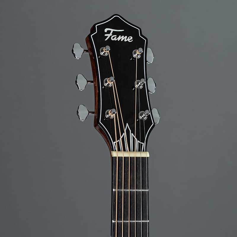 Fame A-20 (Dark Natural) - Acoustic Guitar