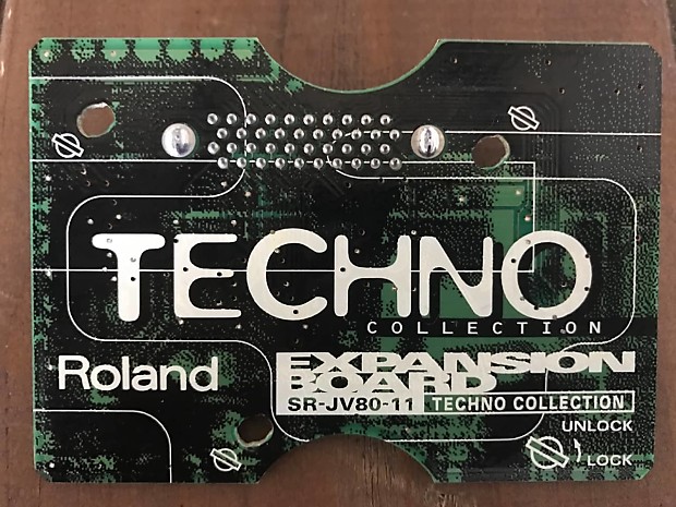 Roland SR-JV80-11 TECHNO COLLECTION expansion installation