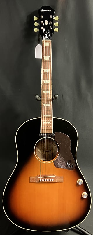 Epiphone Limited Edition EJ-160E Slope Shoulder Dreadnought  Acoustic-Electric Guitar Vintage Sunburst