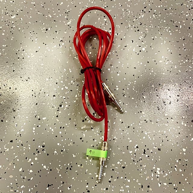 Custom Guitar Amp Speaker Cable made with NOS 50s cable on Reverb