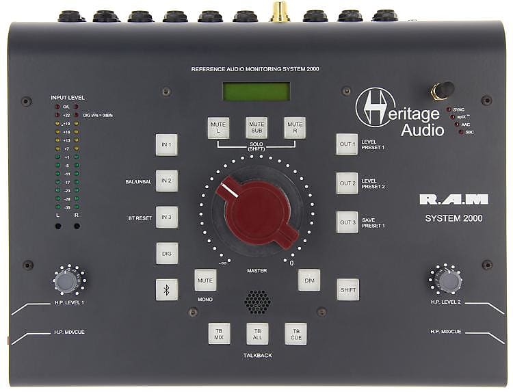 Heritage Audio RAM System 2000 Desktop Monitoring System with Bluetooth image 1