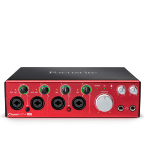 Focusrite　Clarett 4pre　USB Focusrite Clarett+ 4Pre USB-C Audio Interface | Sweetwater