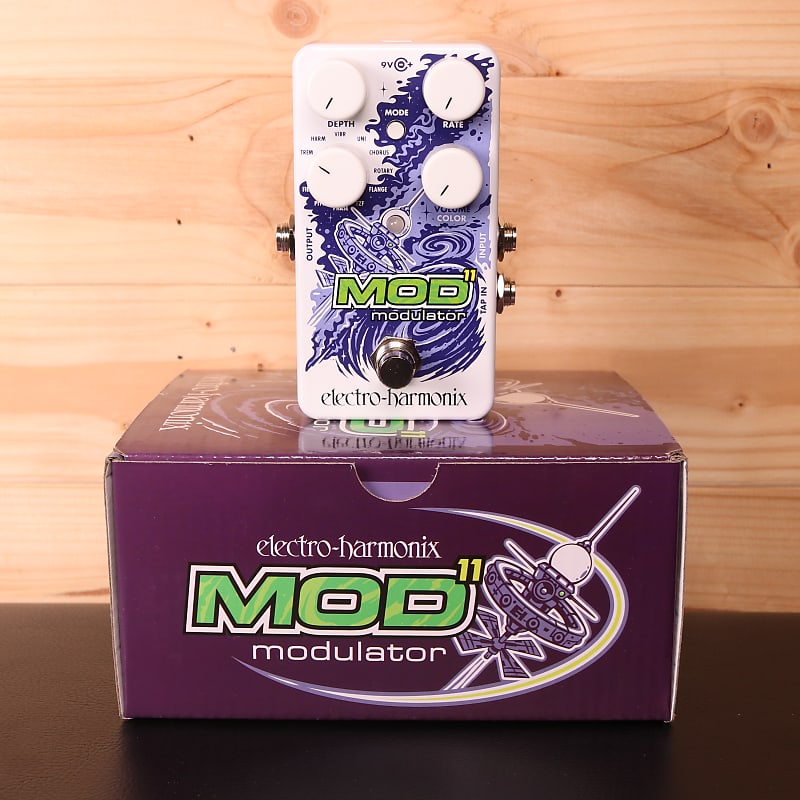 Electro-Harmonix Mod 11 Modulator Multi-Modulation Guitar Effect Pedal