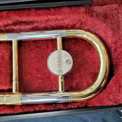 Yamaha YSL-354 Standard Trombone 2010s - Lacquered Brass image 2