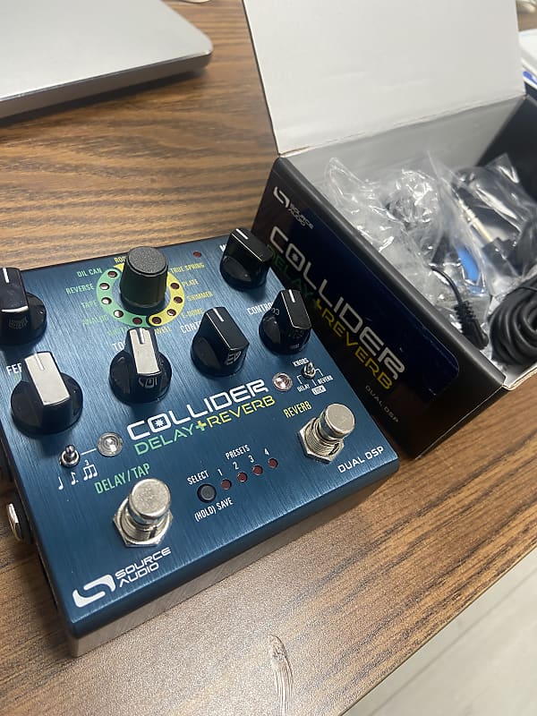 Source Audio SA263 Collider Delay + Reverb 2010s Blue Reverb