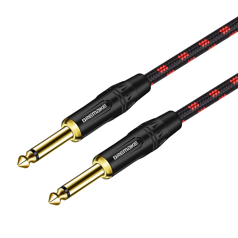 6Ft Jack 6.35Mm Ts 1/4 Inch To 1/4 Inch Guitar Cable 6.35Mm | Reverb