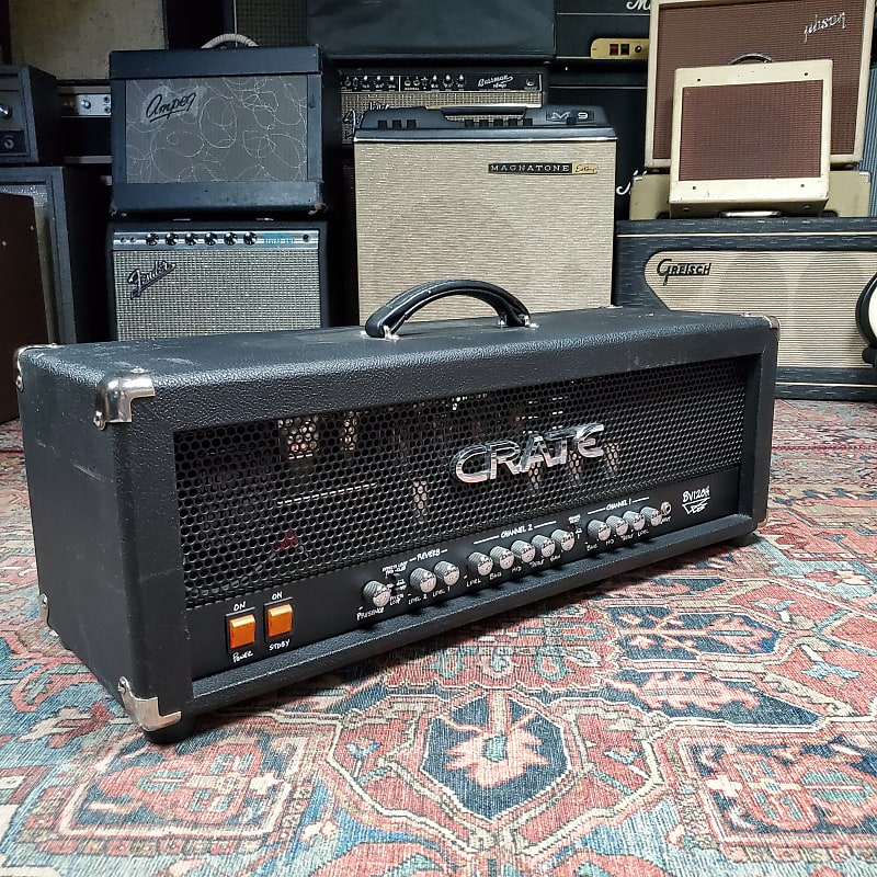 Crate Blue Voodoo BV120H 6L6, 12AX7 All Tube Amp | Reverb