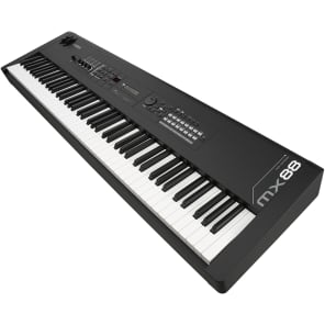 Yamaha MX88 88-Key Graded Hammer Standard Synthesizer Controller Keyboard Black image 3