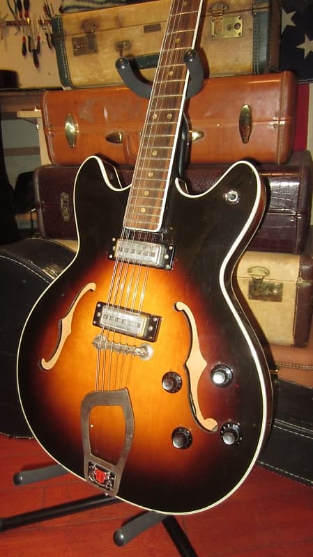 ~1966 Hagstrom Viking 12 String Sunburst image 1