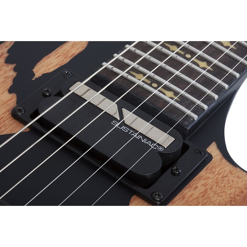 Schecter Synyster Gates Custom S - Distressed Satin Black
