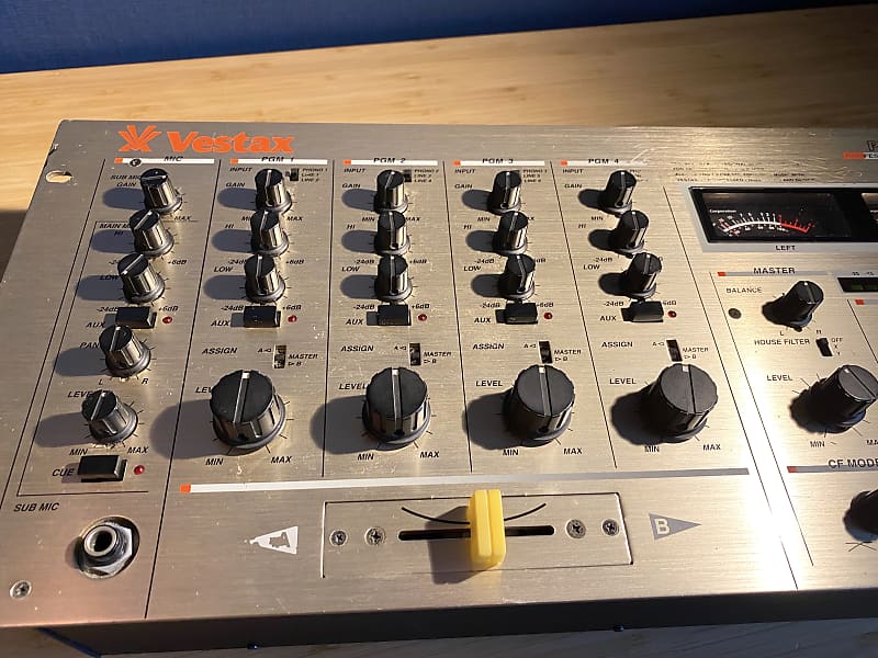 Vestax PMC-46 MK 2 - Vintage Rotary DJ Mixer | Reverb