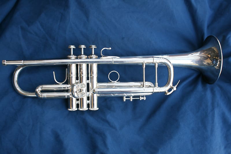 Bach Bach Stradivarius 180S37 Bb Trumpet 1974 Silver-Plated | Reverb