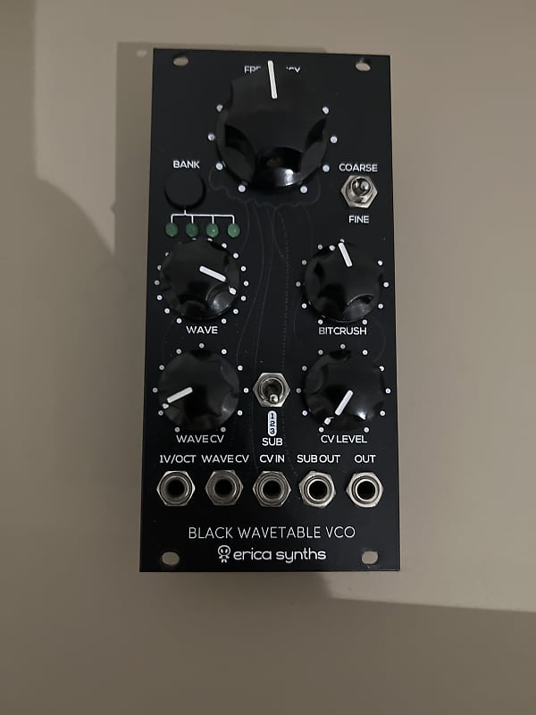 Erica Synths Black Wavetable VCO