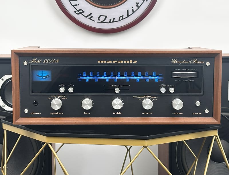 MARANTZ 2215B STEREO RECEIVER – 1 YEAR WARRANTY- FREE TO CHOOSE WC-22 WC&#039;S COLOR  			