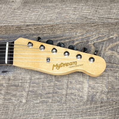 MyDream Partcaster Custom Built - Thinline Sunburst Lollar FB Freeway image 6