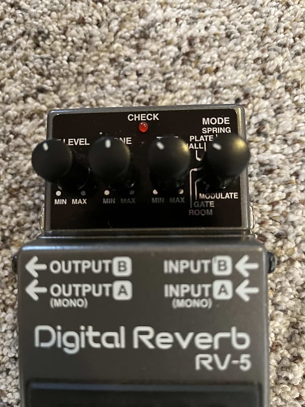 Boss RV-5 reverb pedal 2010s | Reverb